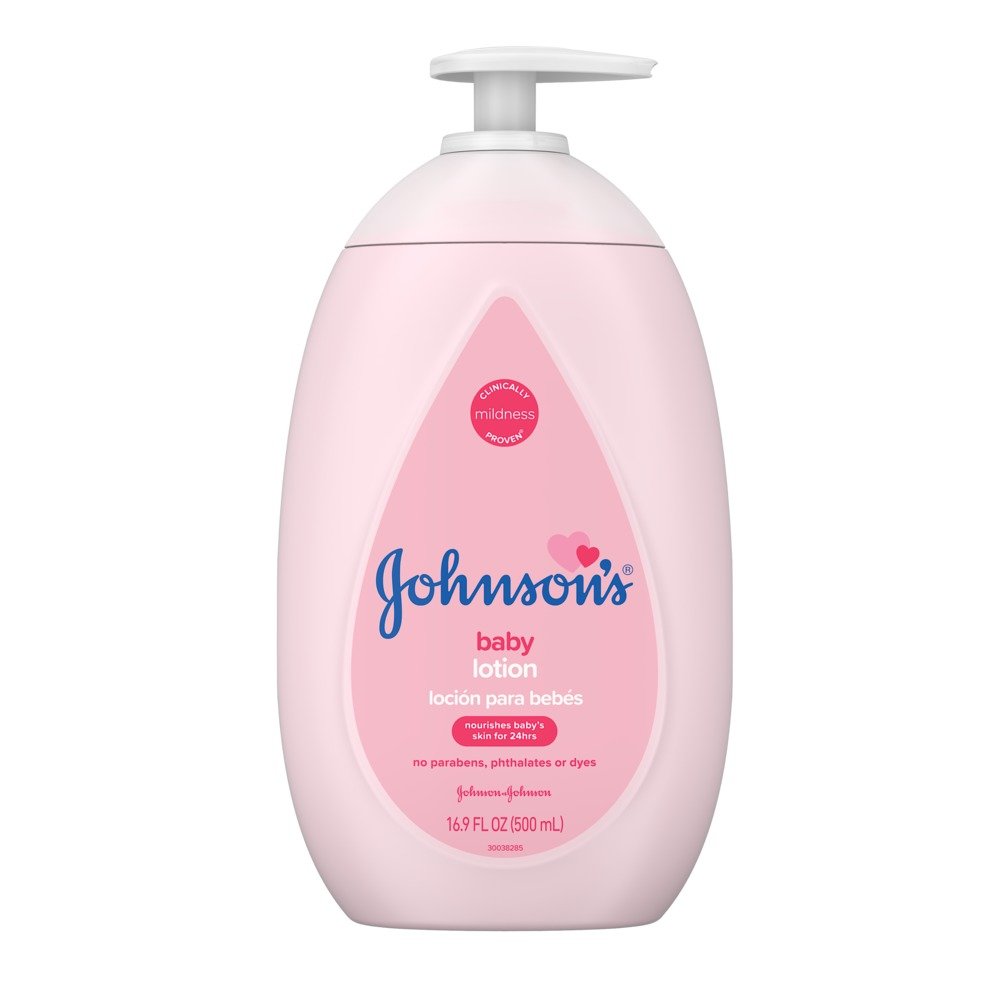 johnsons johnsons moisturizing pink baby lotion with coconut oil 500ml Johnsons & Johnsons Moisturizing Pink Baby Lotion with Coconut Oil 500ml