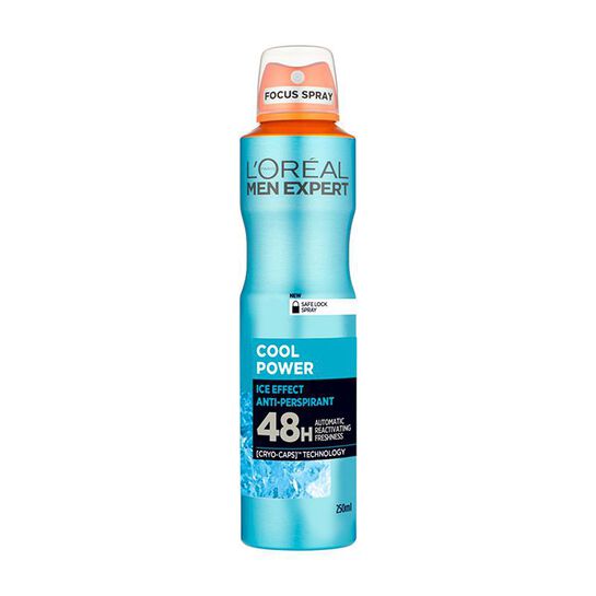 loreal men expert cool power 48h deodorant 250 ml Loreal Men Expert Cool Power 48H Deodorant 250 ml