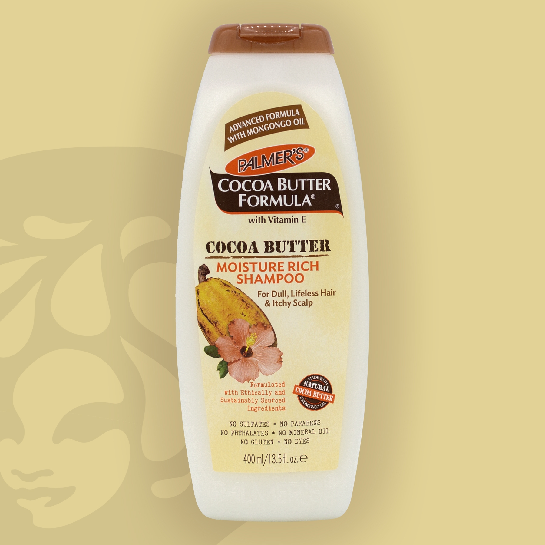 palmers cocoa butter moisture rich shampoo 400ml usa Palmers Cocoa Butter Moisture Rich Shampoo 400ml USA