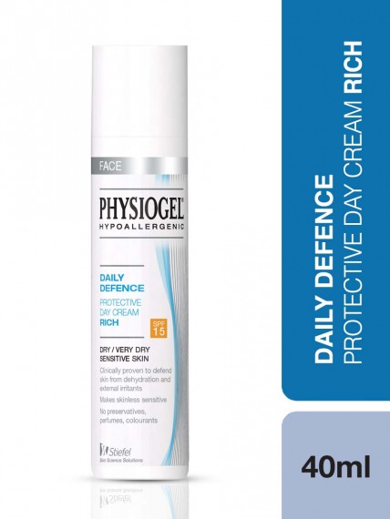 Physiogel Face Protective Day Cream Rich SPF15 40ml