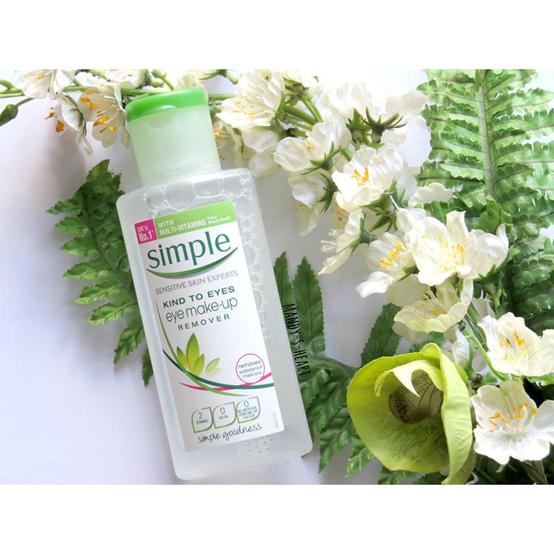 Simple kind to eyes make up remover 125ml