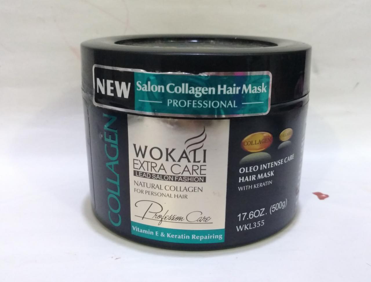 Wokali Hair Mask Collagen Hair Mask Extra care 500g Imported