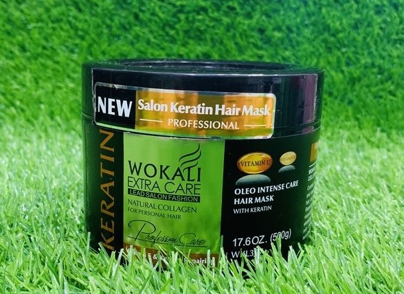 Wokali Hair Mask Keratin Hair Mask Extra care 500g Imported