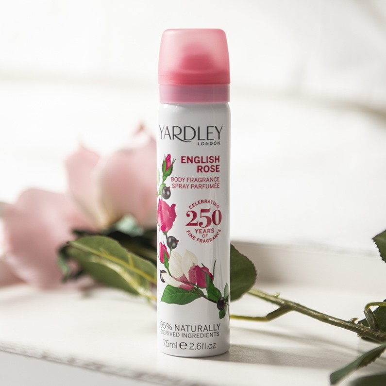 Yardley_English Rose Body Spray 150ml