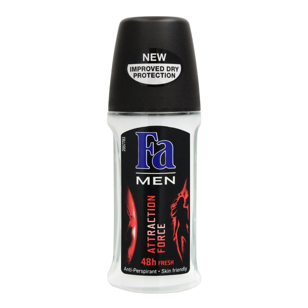 fa men roll on deodorant 50 ml attraction force FA Men Roll On Deodorant 50 ML - Attraction Force