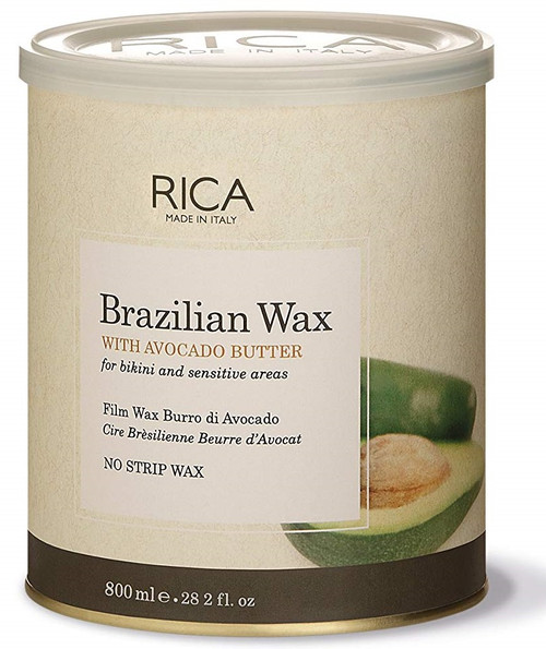 rica brazilian wax avocado no strip wax 800ml Rica Brazilian Wax Avocado No strip Wax 800ml