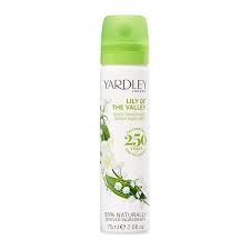 yardley lily of the valley deodorant spray 75ml Yardley Lily of The Valley Deodorant Spray 75ml