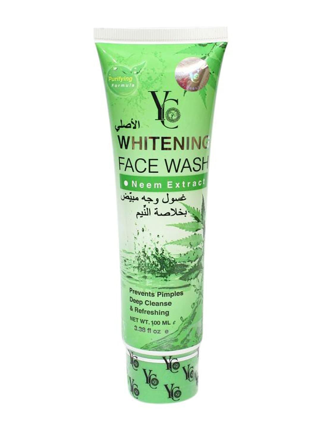 yc whitening face wash with neem extract 100ml 1 YC Whitening Face Wash, With Neem Extract, 100ml