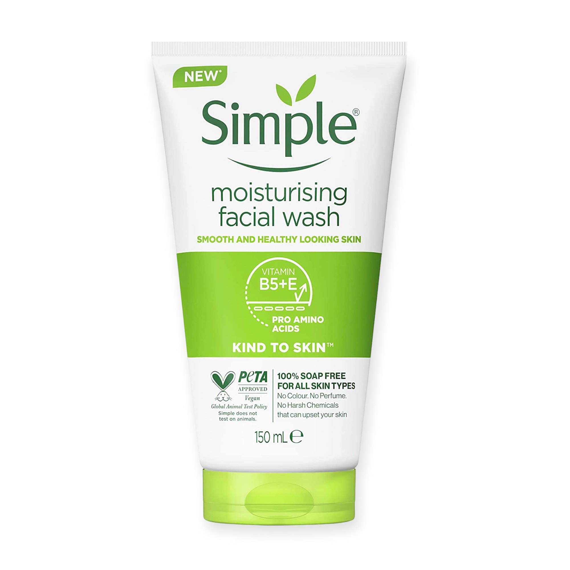 simple kind to skin moisturizing facial wash 150 ml 2 Simple Kind To Skin Moisturizing Facial Wash 150 ml